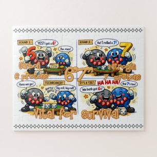 6’7” Vital for Survival Chemistry Elements   Jigsaw Puzzle