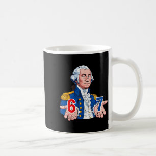 6 7 Washington Funny 67 Costume Meme Six Seven Kid Coffee Mug