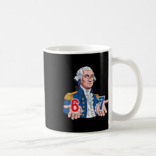 6 7 Washington Funny 67 Costume Meme Six Seven Kid Coffee Mug