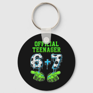 6+7 Year Old Boys Teenager 13th Birthday Funny 67 Key Ring