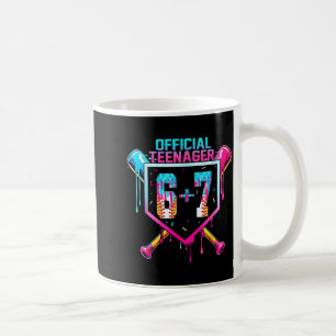 6+7 Year Old #official Teenager 13th Birthday Base Coffee Mug