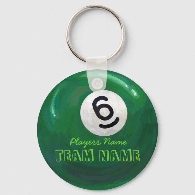 6 Ball Key Ring (Front)