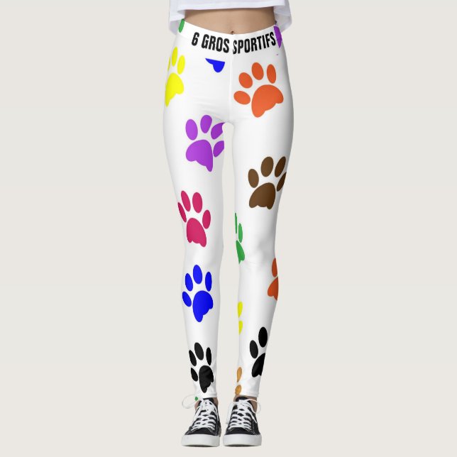6 BIG SPORTS LEGGINGS (Front)
