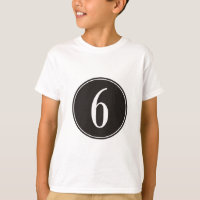 #6 Black Circle