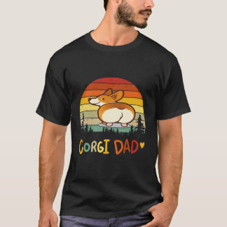 6 Corgi Dad Corgi T-Shirt
