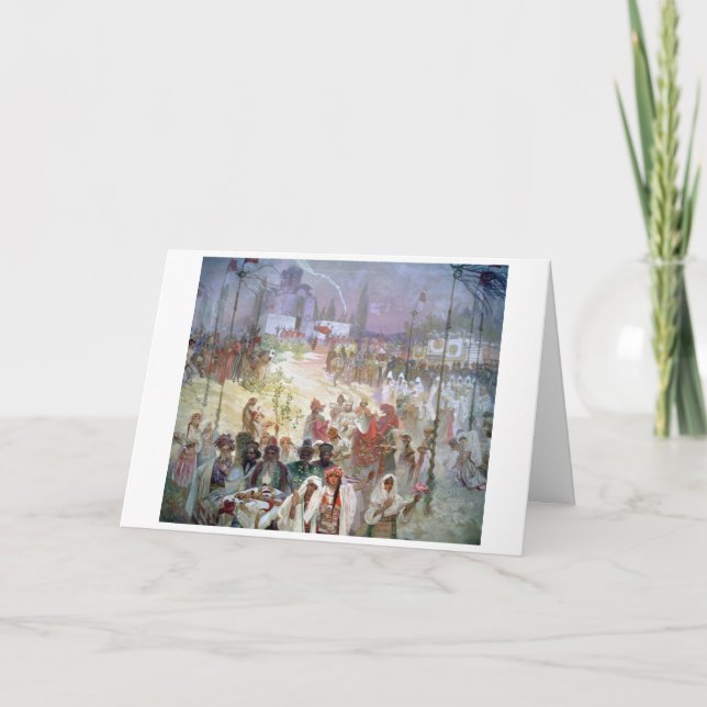 #6 Coronation of Dusan as East Roman Emperor Card (Front)