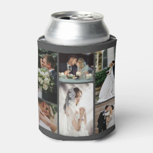 6 Custom Photo Collage Favorite Moments Can Cooler