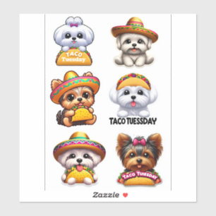 6 Cute Taco Tuesday Puppies