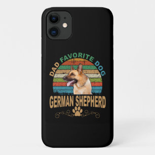 6 Dad Favourite Dog German Shepherd iPhone 11 Case
