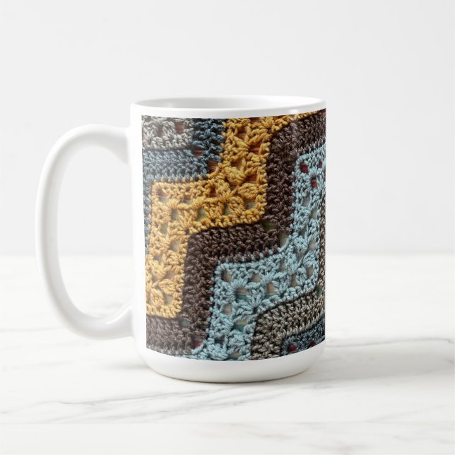 6-Day Man Blanket Mug - Betty McKnit (Left)