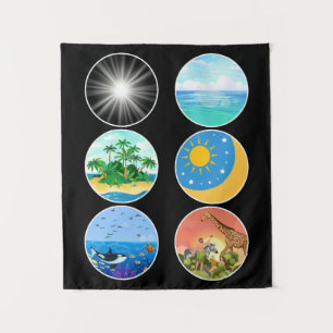 6 Days of Creation – Genesis 1-2 School Teacher Tapestry