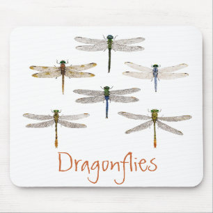 6 Dragonflies Mousepad