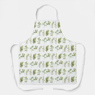 6 FRESH HERBS Apron (all-over print) - medium