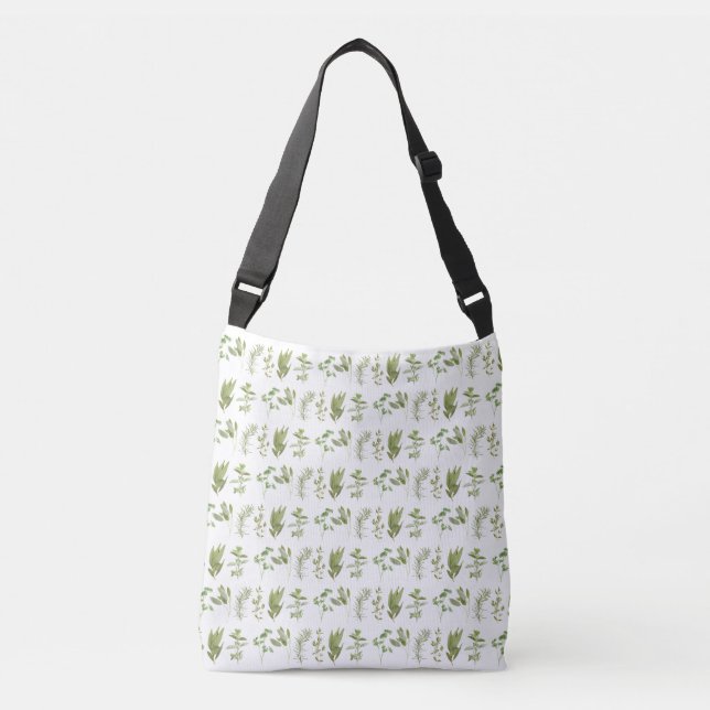 6 FRESH HERBS Cross-Body Bag - medium (Front)