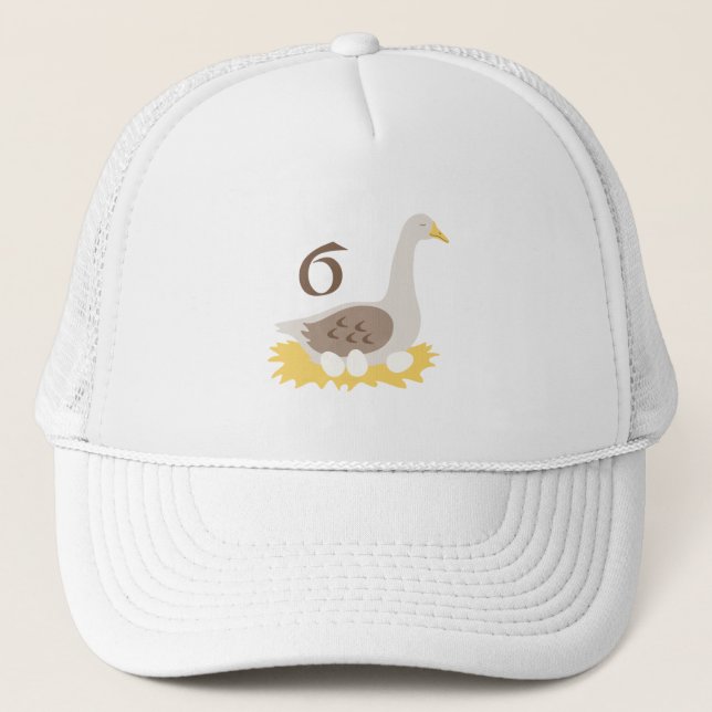 6 Geese Trucker Hat (Front)