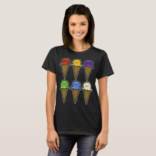6 Ice Cream Cones #4 T-Shirt