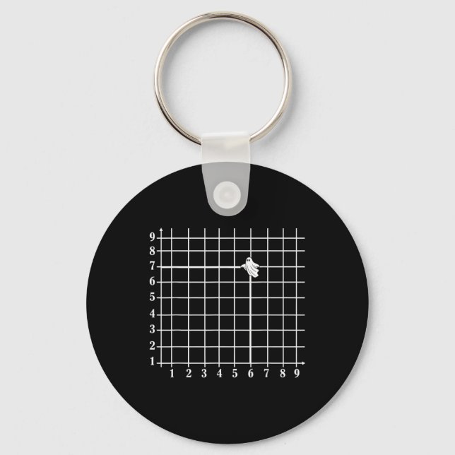 6 Matching 7 Ghost Funny 67 Trending  Key Ring (Front)