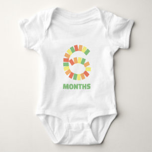 6 MONTHS OLD BABY BODYSUIT