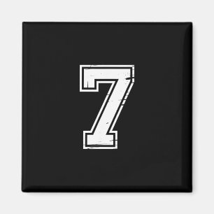 6 Number 67 Six Seven Meme  Magnet