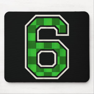 6 Number Matching 67 Meme Men Women Boy Six Seven Mouse Pad