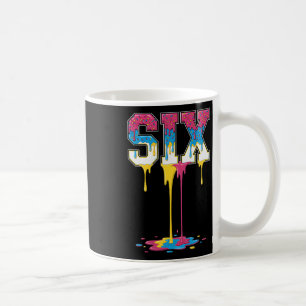 6 Number Six Team Sports Ice Cream Drip 67 (2 Side Coffee Mug