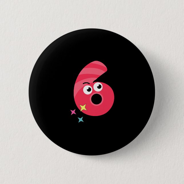 6 Of The 67 Meme  Cm Round Badge (Front)