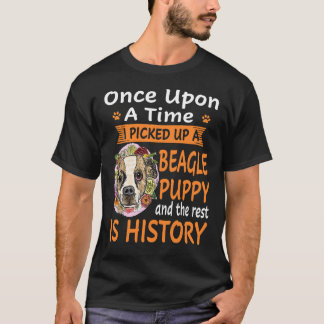 6 One Upon A Time  Beagle Puppy T-Shirt