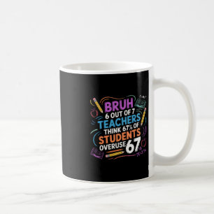 6 Out Of 7 Teachers Think 67% Of Students Overuse Coffee Mug