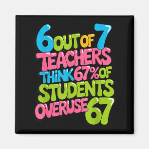6 Out Of 7 Teachers Think 67% Of Students Overuse Magnet