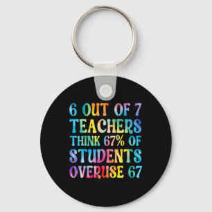 6 Out Of 7 Teachers Think 67 Percent Overused Key Ring