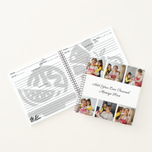 6 Photo Collage Add A Greeting Edit Colour Recipe Notebook