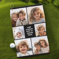 6 Photo Collage Minimalist - white and black