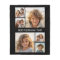 6 Photo Collage Optional Text -- CAN Edit Colour