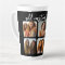 6 Photo Collage with trendy bounce script - black