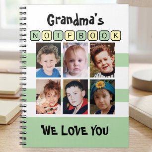 6 photo love you green grandma's notebook