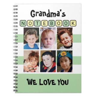 6 photo love you green grandma's notebook