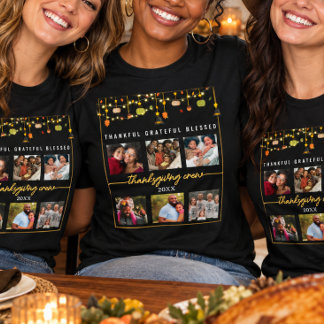 6 photos Rustic thanksgiving party fun T-Shirt