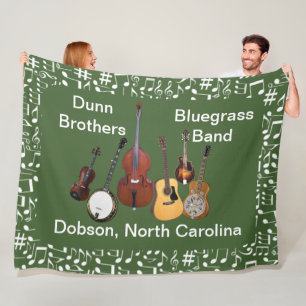 6 PIECE BAND FLEECE BLANKET