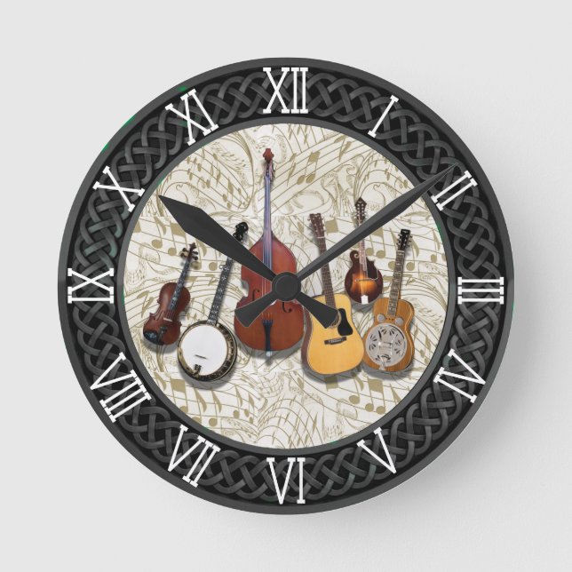 6-PIECE BAND ROUND CLOCK (Front)
