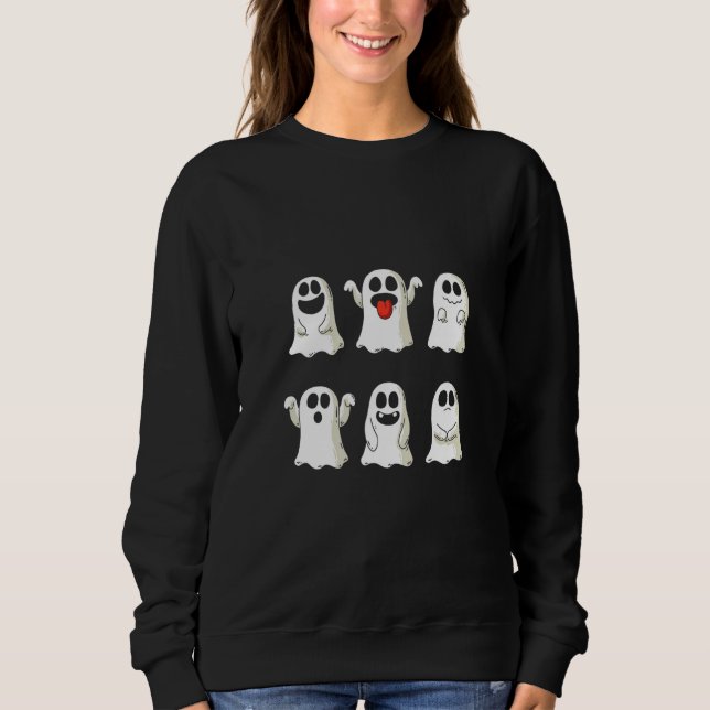 6 Shade Of Boo Happy Halloween Spooky Season Sweatshirt (Front)