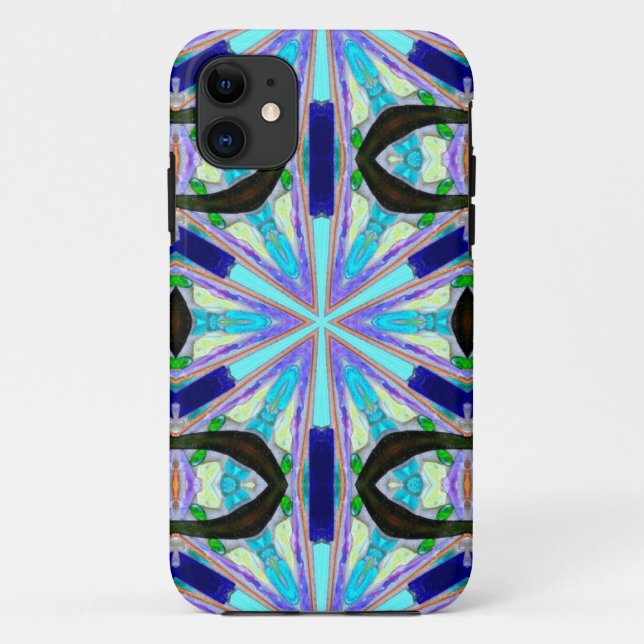 6-sided star bold geometric design Case-Mate iPhone case (Back)
