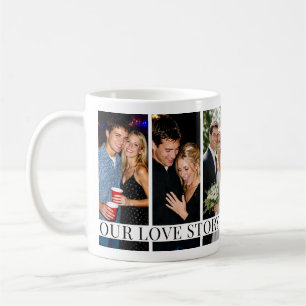 6 Special Couple/Family Photos & Long Message Coffee Mug
