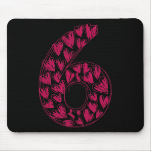 6 Teacher Trendy 6 7 Viral Sketch Heart 67 Cute Ma Mouse Pad