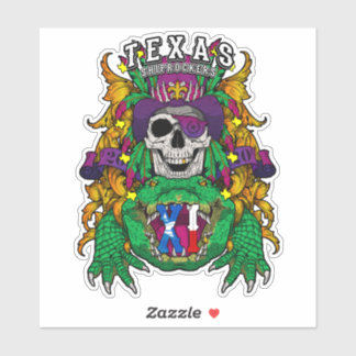 6" Texas ShipRockers Vinyl Sticker