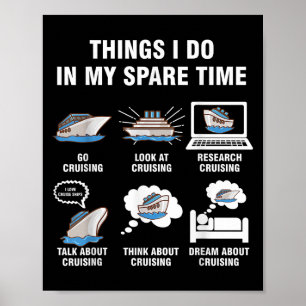 6 Things I Do In My Spare Time - Cruising Lovers  Poster
