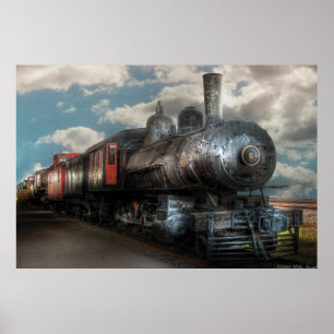 6 - Train - NW Class G Steam Locomotive 4-6-0 Poster