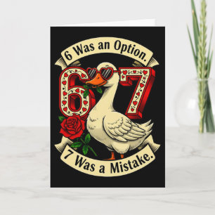 6 Was Option 7 Mistake Funny Goose Valentine Day M Card