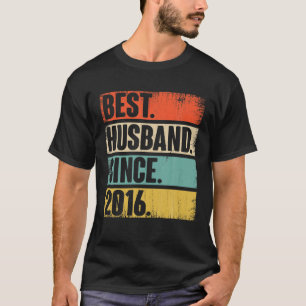 6 Wedding Aniversary Gift For Him Best Husband Sin T-Shirt
