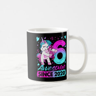 6 Year Old Unicorn For Girls 6th Birthday Girl Par Coffee Mug