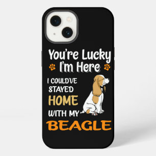 6 You Are Lucky Home With My Beagle iPhone 13 Case